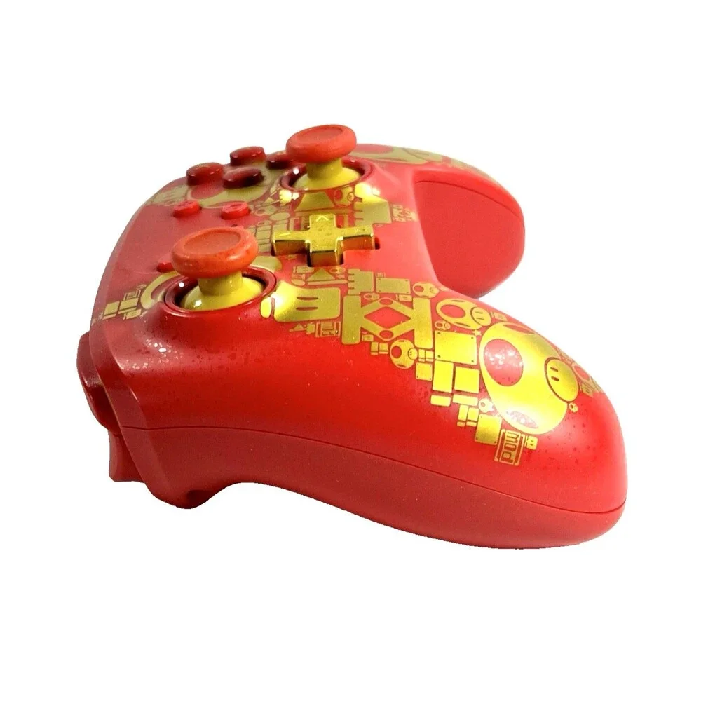 PowerA Nintendo Switch Super Mario Golden M Enhanced Controller Only Tested